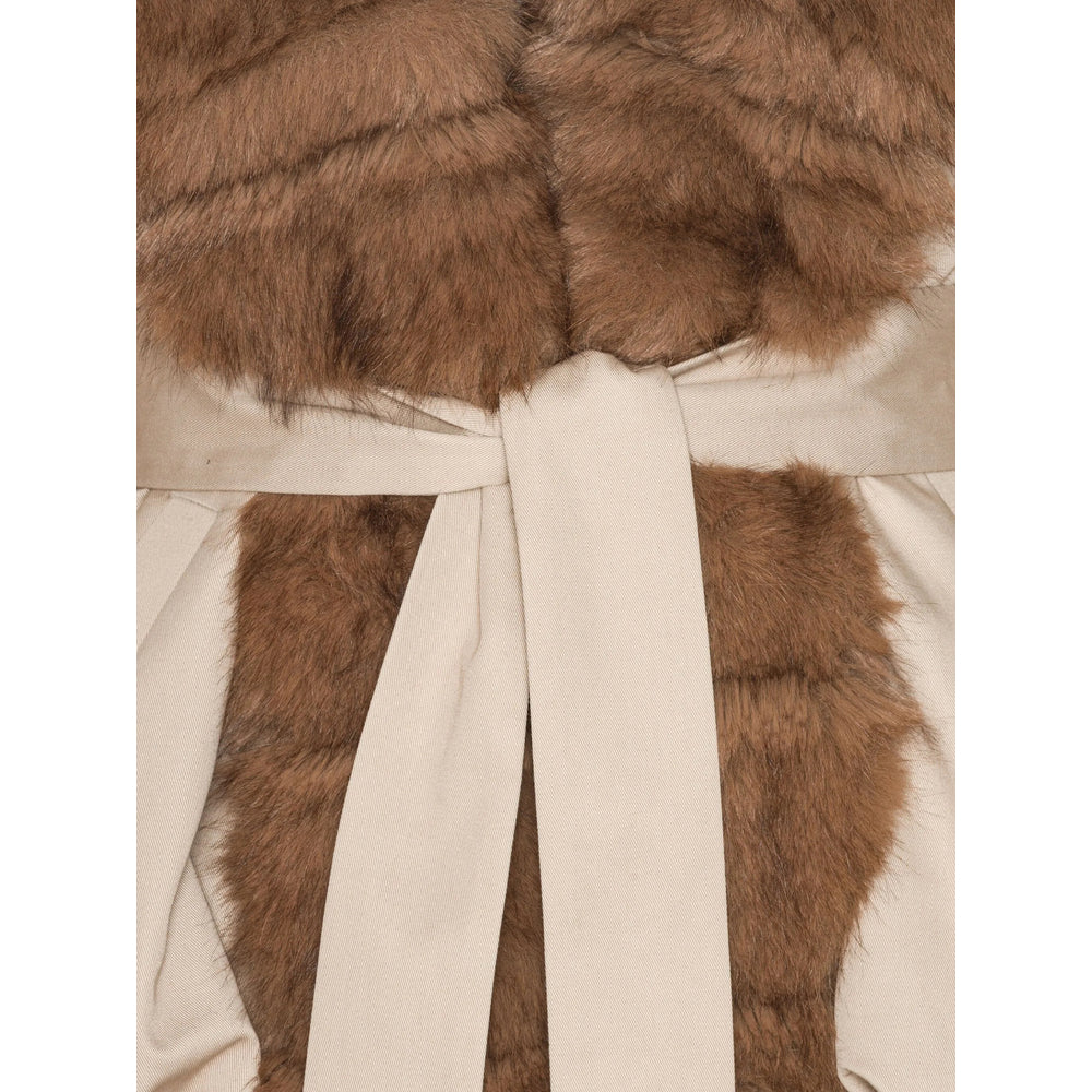 Rotate Neutrals Jackets - Faux Fur & Shearling Jackets Women