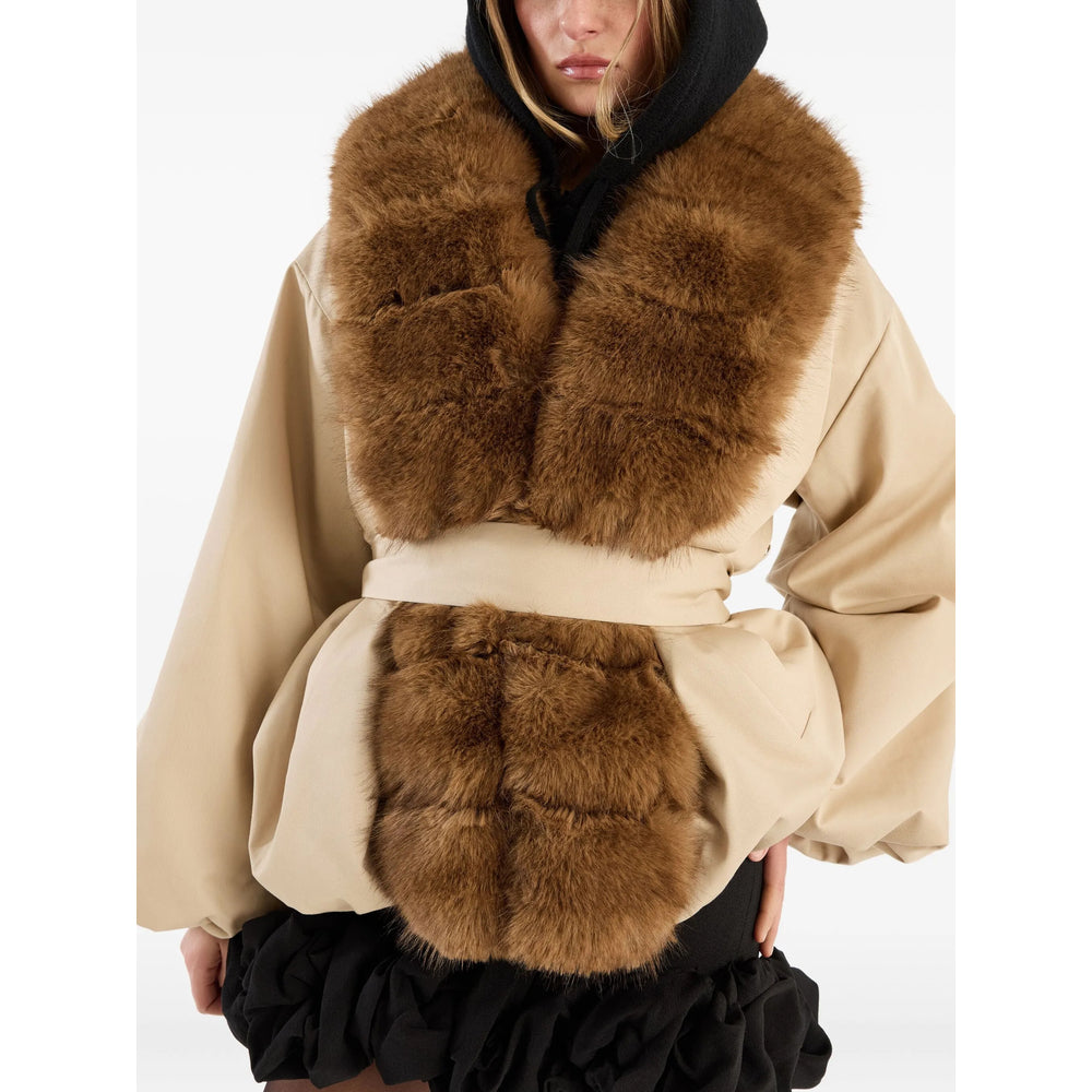 Rotate Neutrals Jackets - Faux Fur & Shearling Jackets Women
