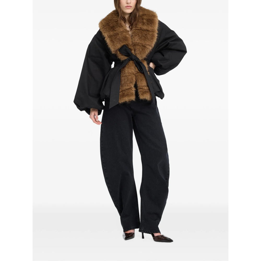 Rotate Black Jackets - Faux Fur & Shearling Jackets Women