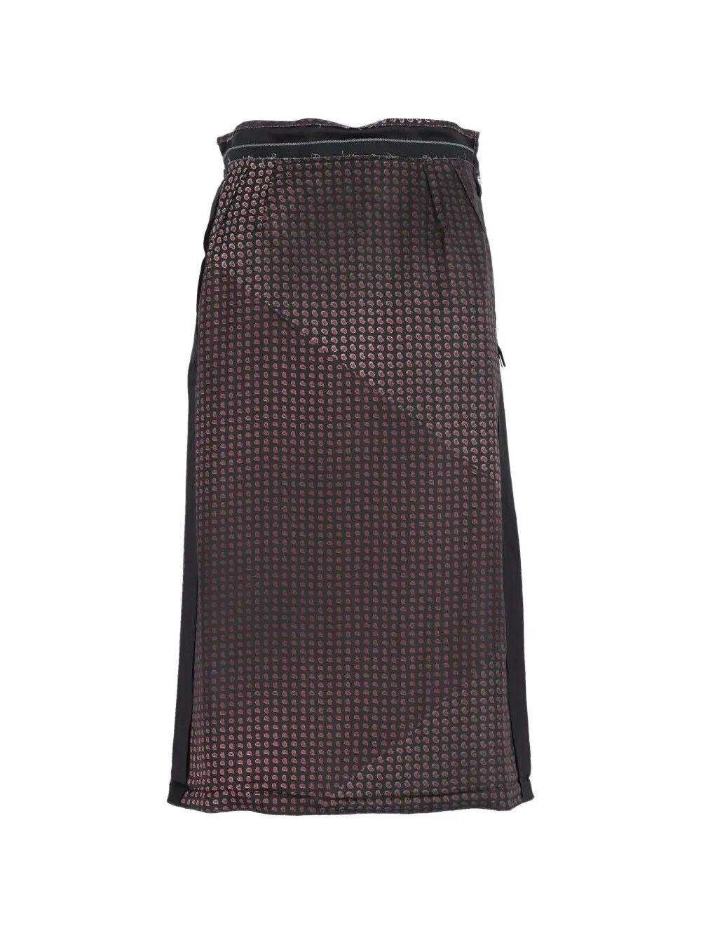 Maison Margiela Women Paisley Print Midi Skirt MAISON MARGIELA