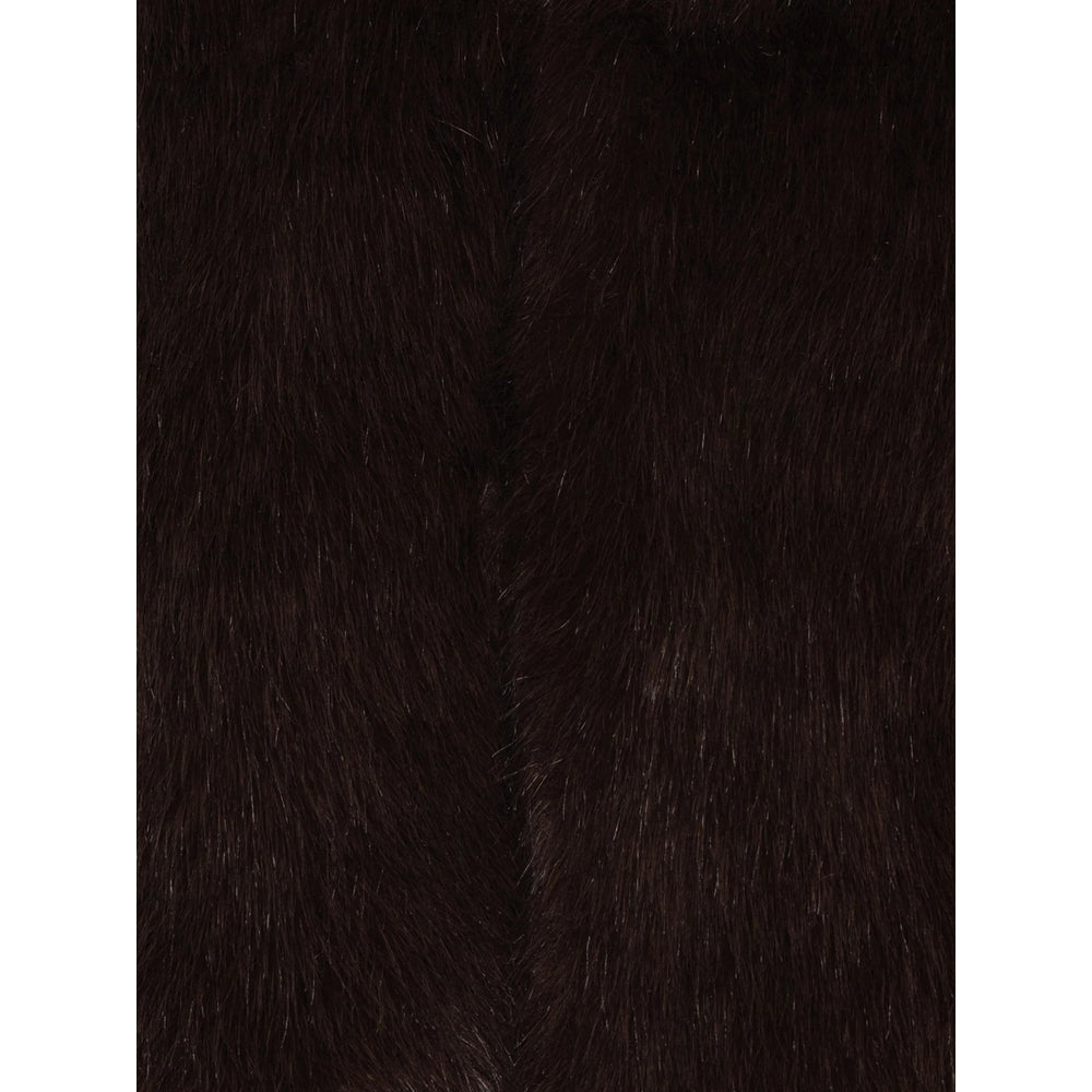 Rotate Brown Jackets - Faux Fur & Shearling Jackets Women ROTATE