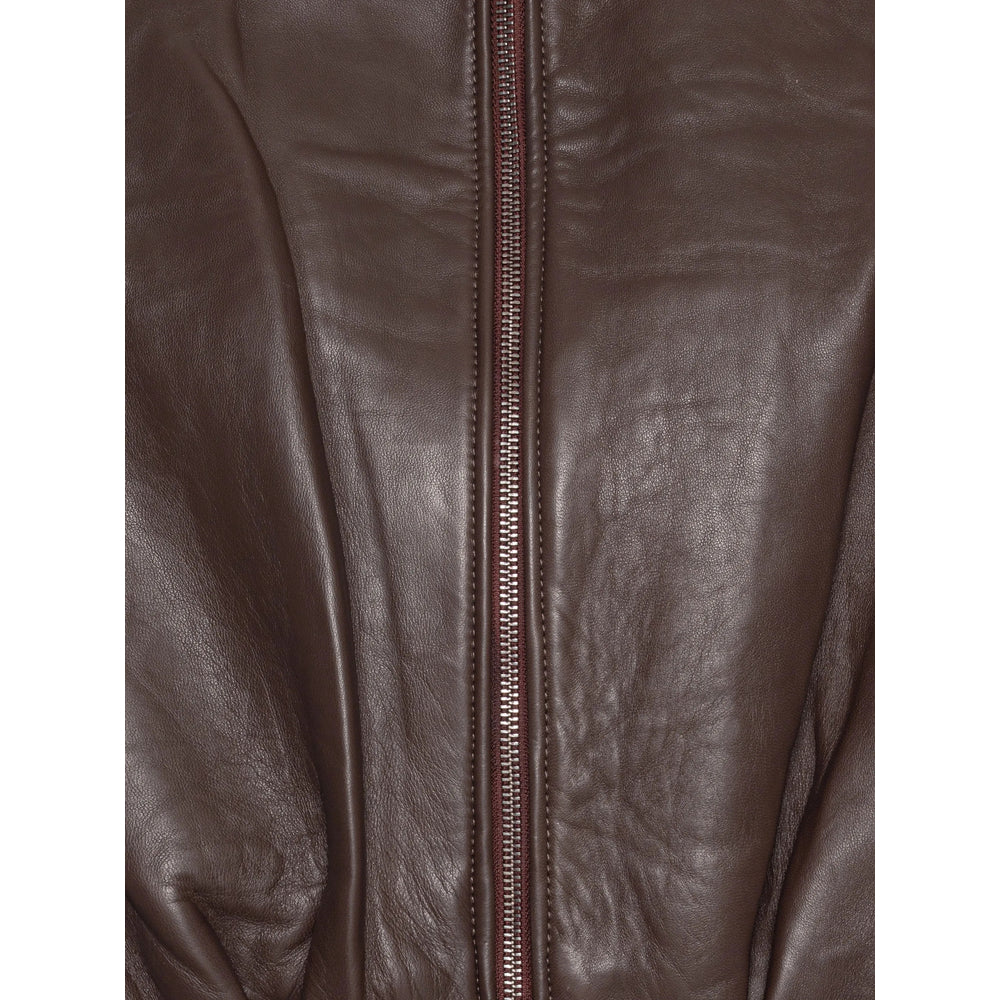 Rotate Brown Jackets - Cropped Jackets Women ROTATE