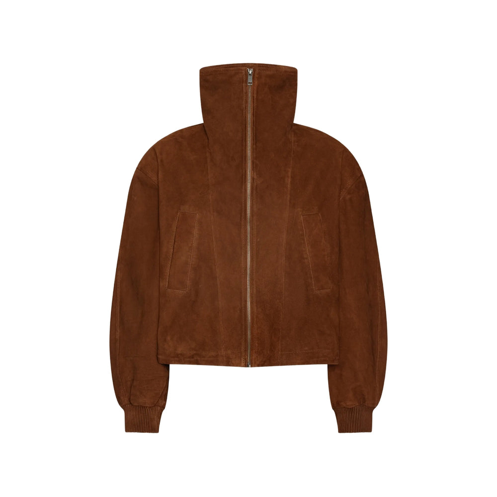 Rotate Brown Jackets - Leather Jackets Women ROTATE