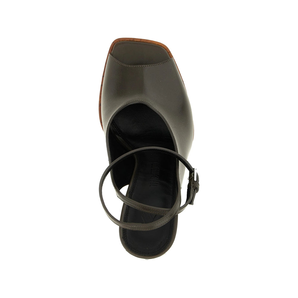 The Attico Brown Shoes Women THE ATTICO