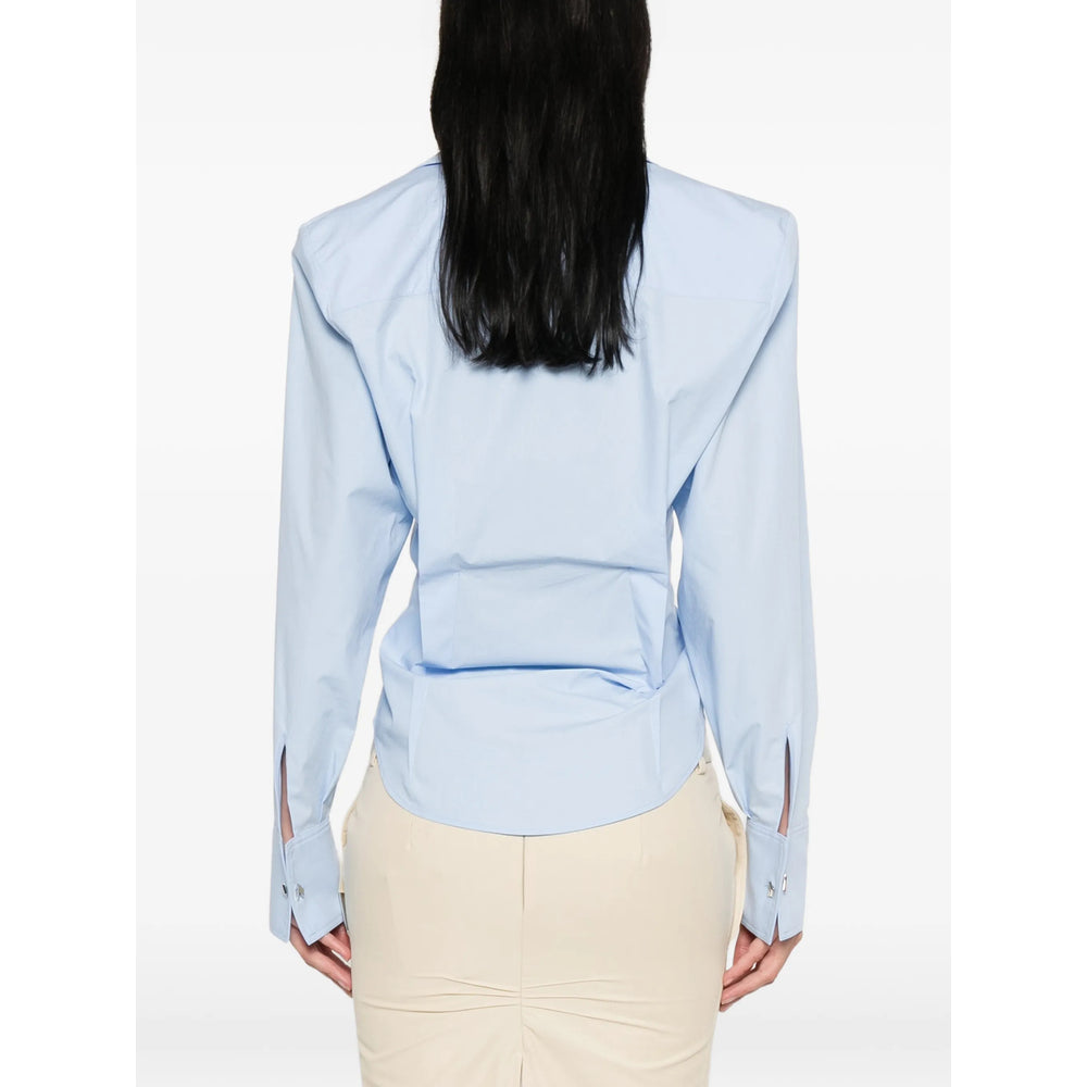 The Attico Blue Tops - Shirts Women THE ATTICO