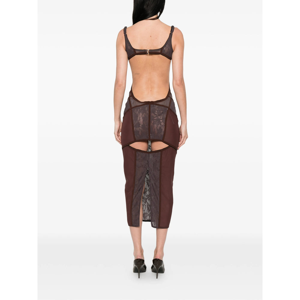 The Attico Brown Dresses - Cocktail & Party Dresses Women THE ATTICO