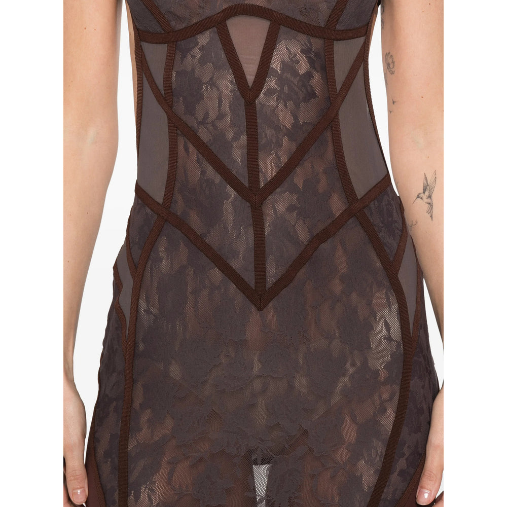 The Attico Brown Dresses - Cocktail & Party Dresses Women THE ATTICO