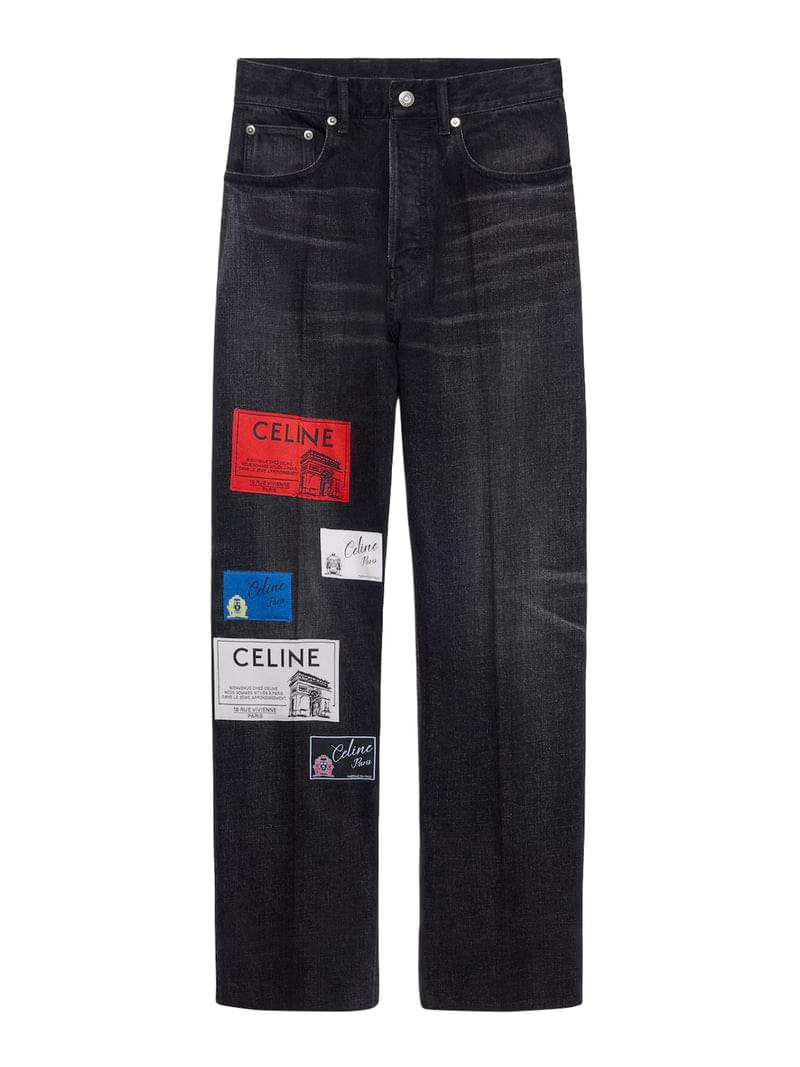 Celine Men Boyfriend 001 Jeans In Cotton Denim CELINE