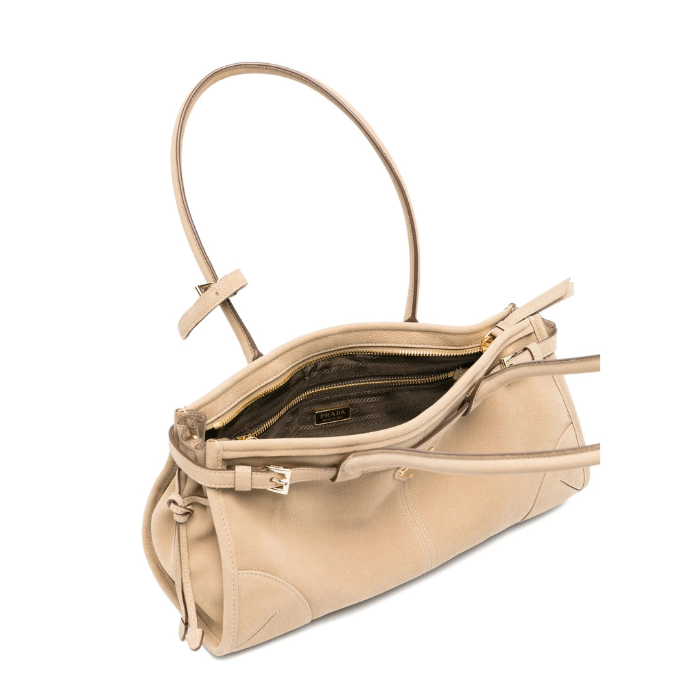 Prada Neutrals Shoulder Bags Women PRADA