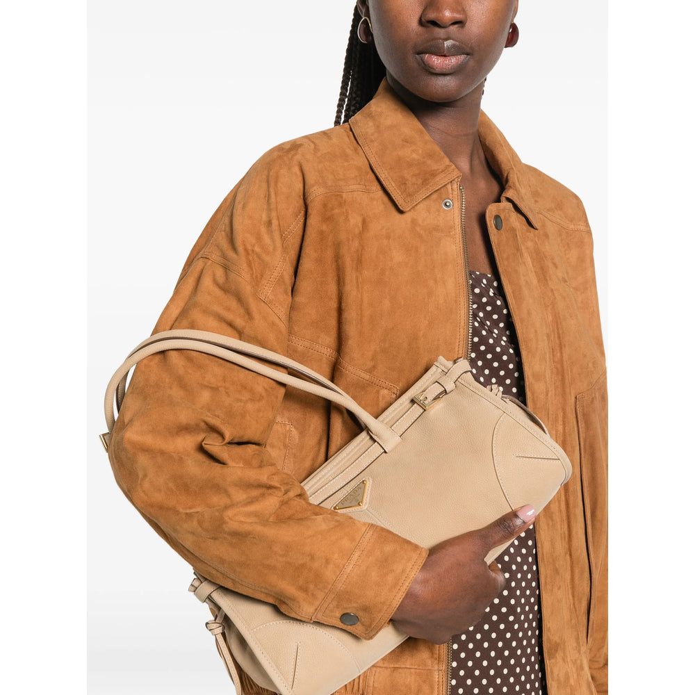 Prada Neutrals Shoulder Bags Women PRADA