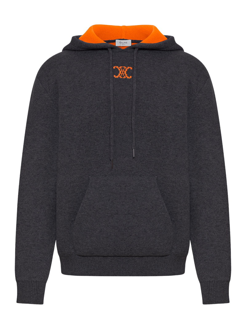 Celine Men Cashmere Hoodie CELINE
