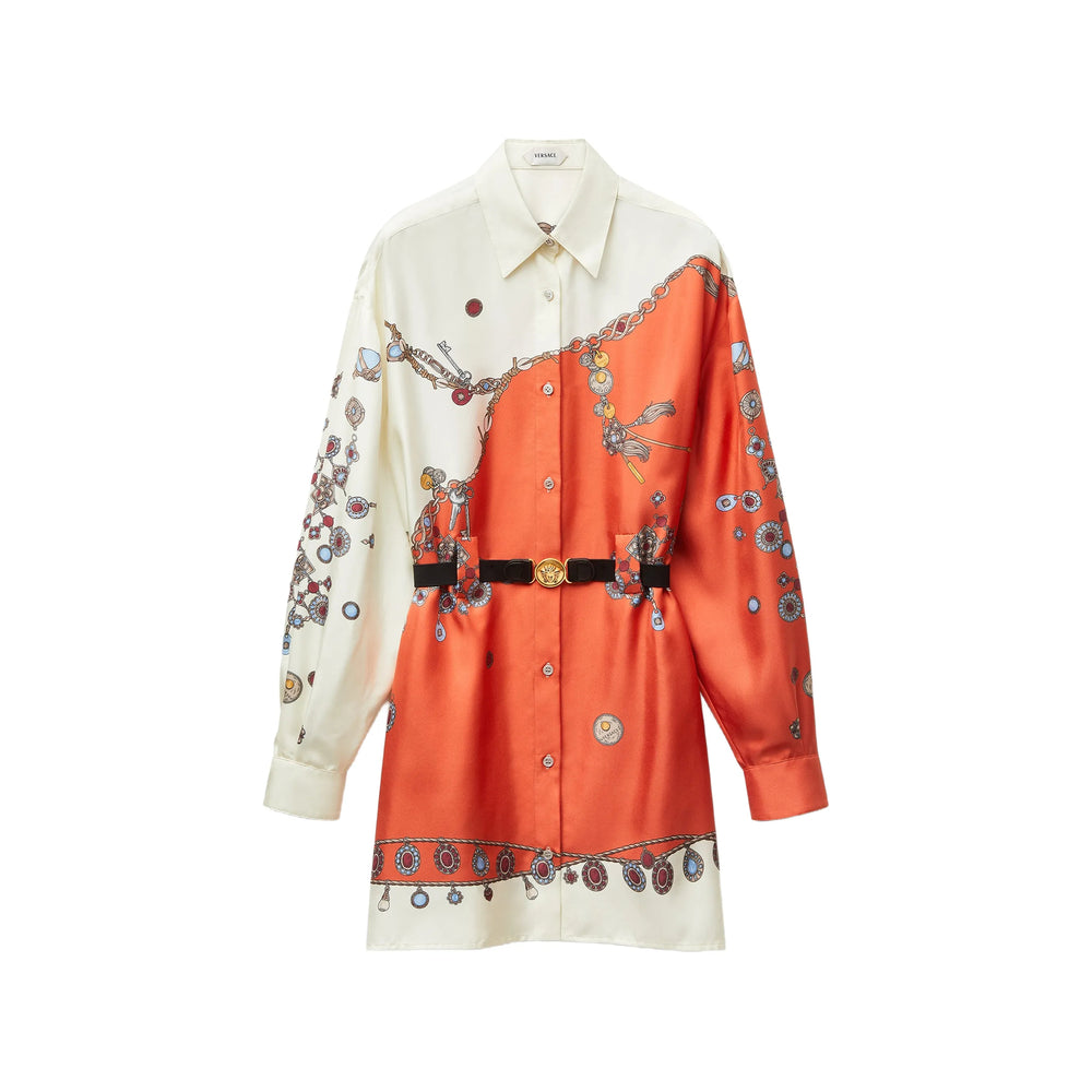Versace Orange Dresses - Day Dresses Women VERSACE