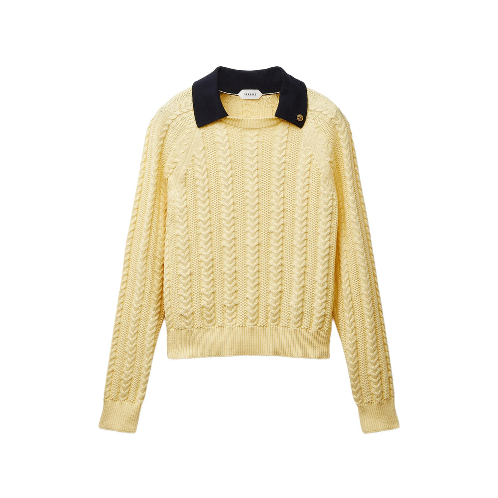 Versace Yellow Knitwear - Jumpers Women VERSACE