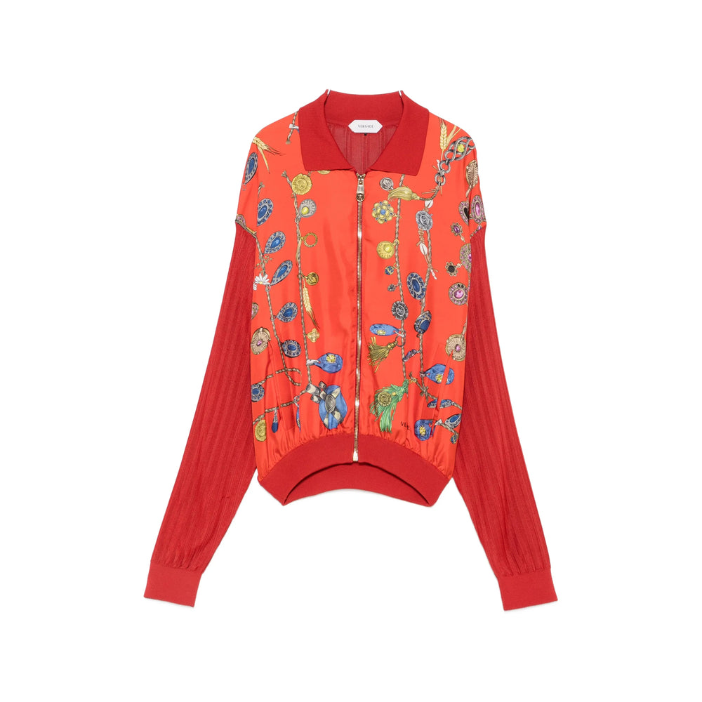 Versace Red Tops - Cardigans Women VERSACE