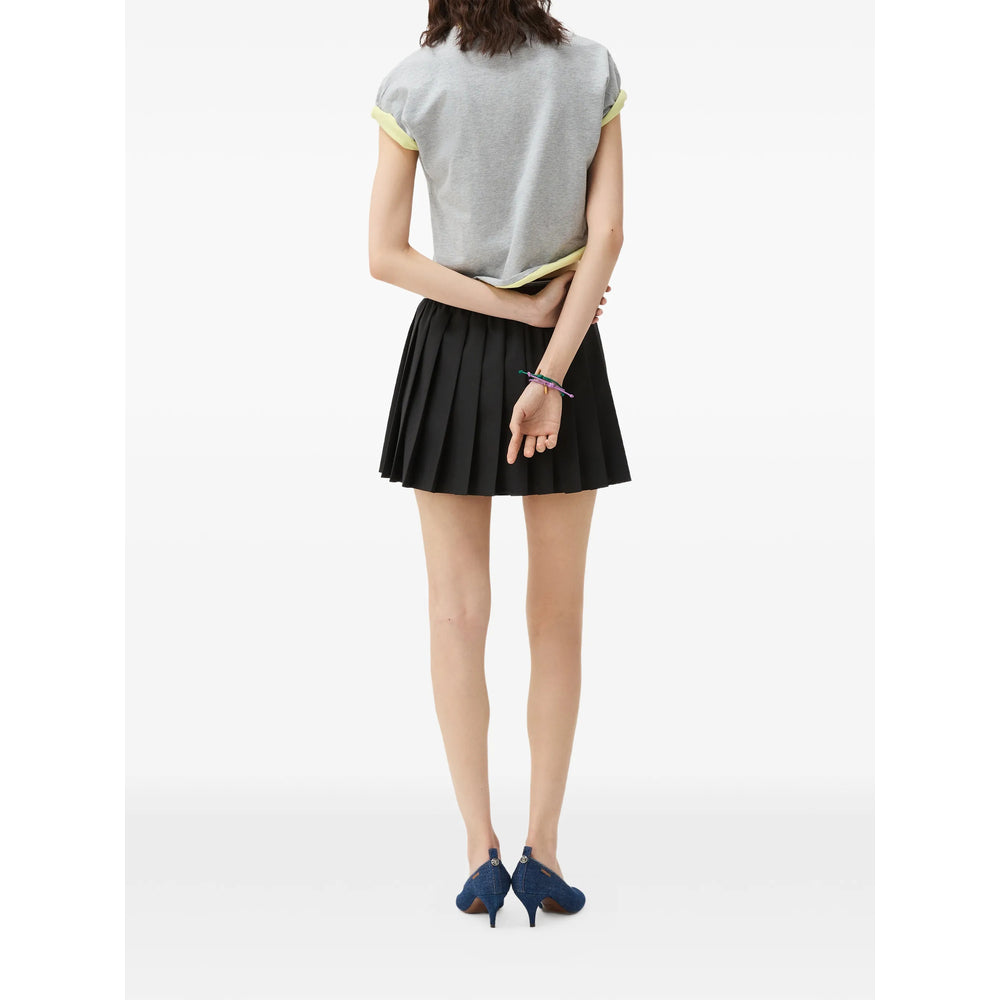 Versace Black Skirts - Pleated Skirts Women VERSACE