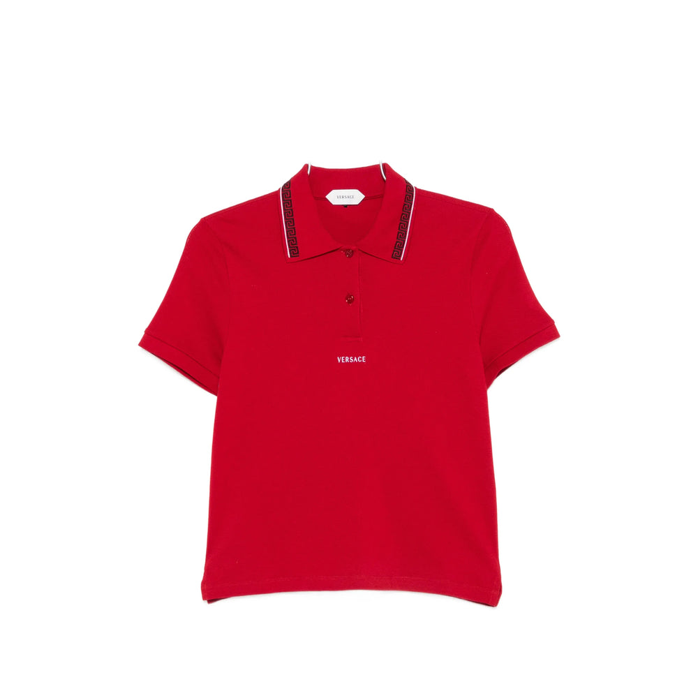 Versace Red Tops - Polo Tops Women VERSACE