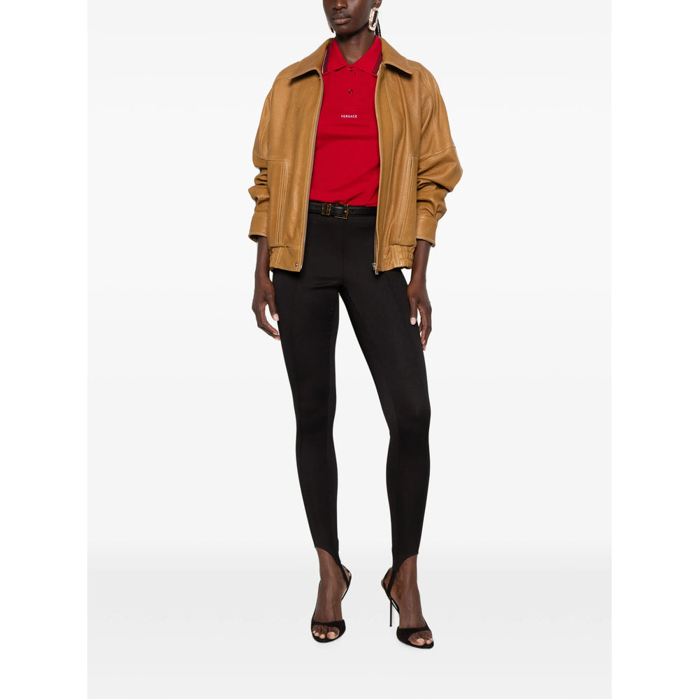Versace Red Tops - Polo Tops Women VERSACE