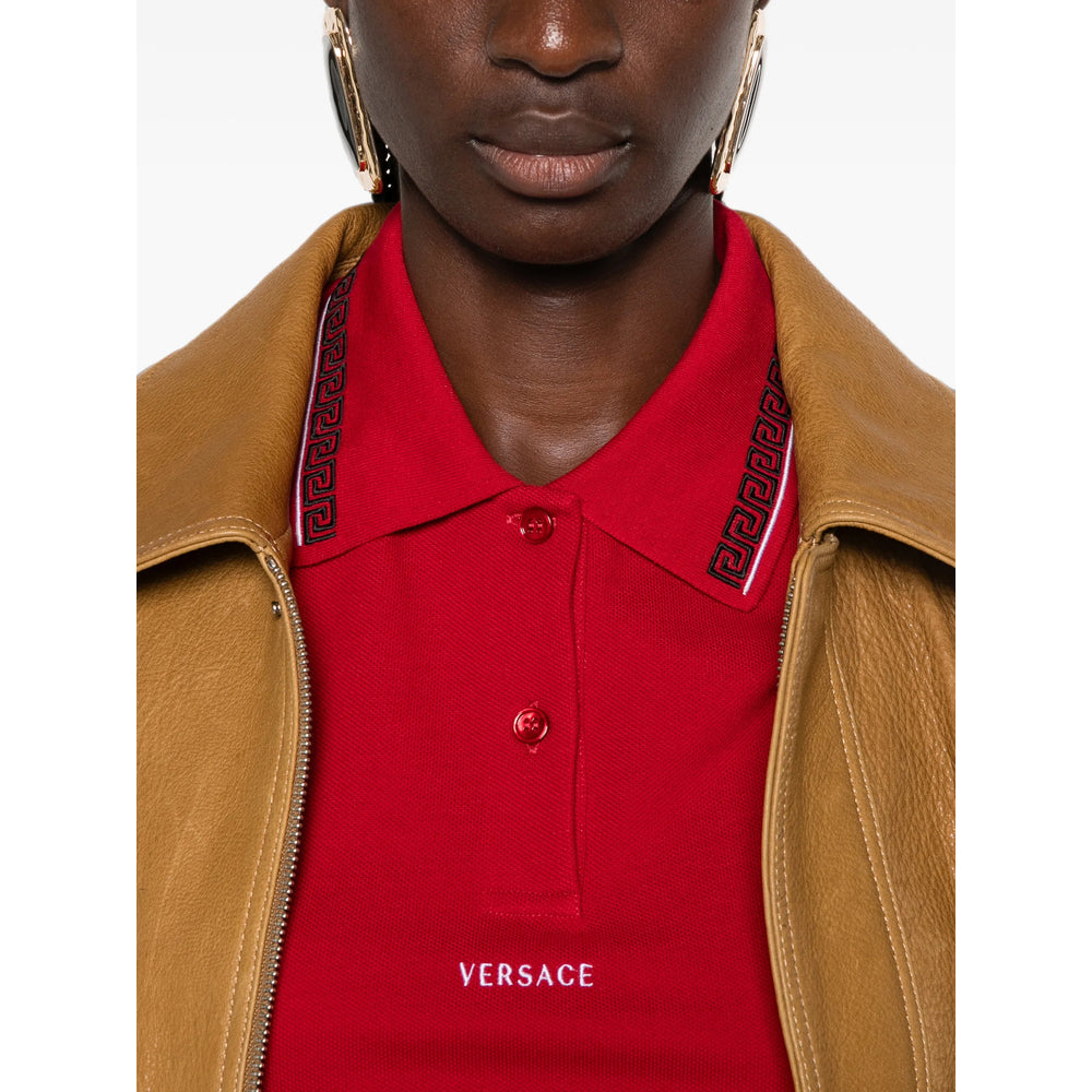 Versace Red Tops - Polo Tops Women VERSACE