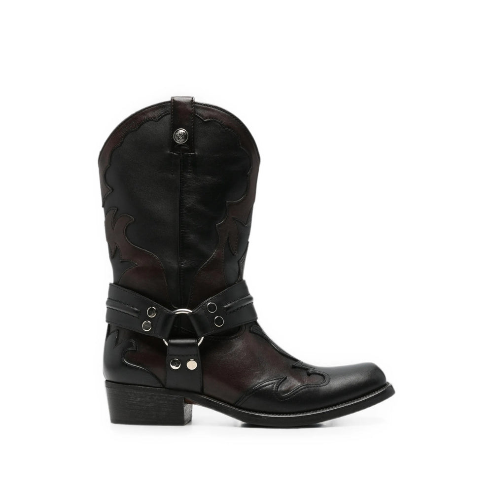 Versace Black Shoes Women VERSACE