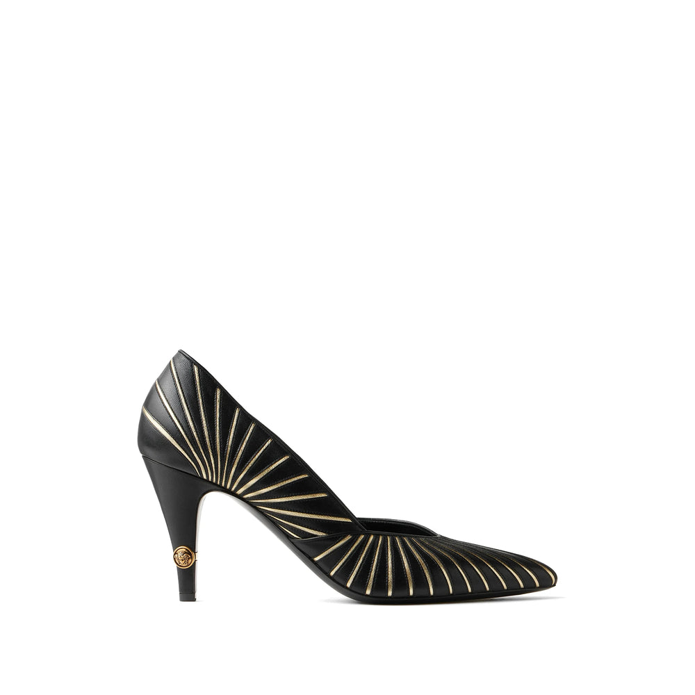 Versace Black Shoes Women VERSACE