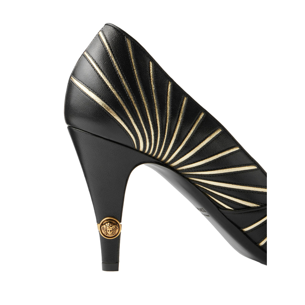 Versace Black Shoes Women VERSACE