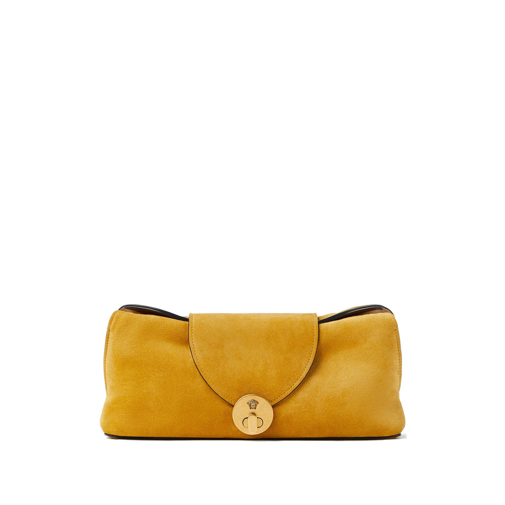 Versace Yellow Clutch Bags Women VERSACE