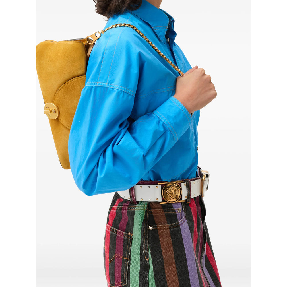 Versace Yellow Clutch Bags Women VERSACE
