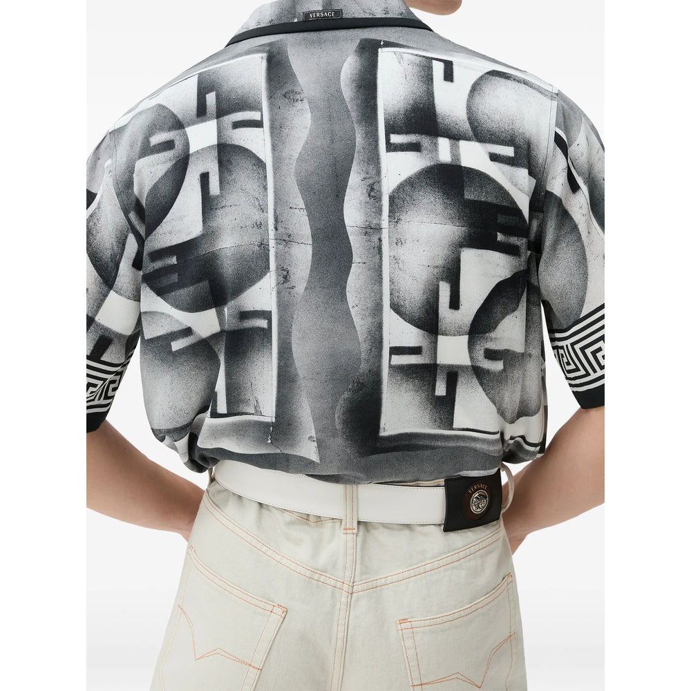 Versace Black Shirts Men VERSACE