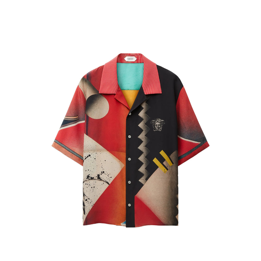 Versace Red Shirts Men VERSACE