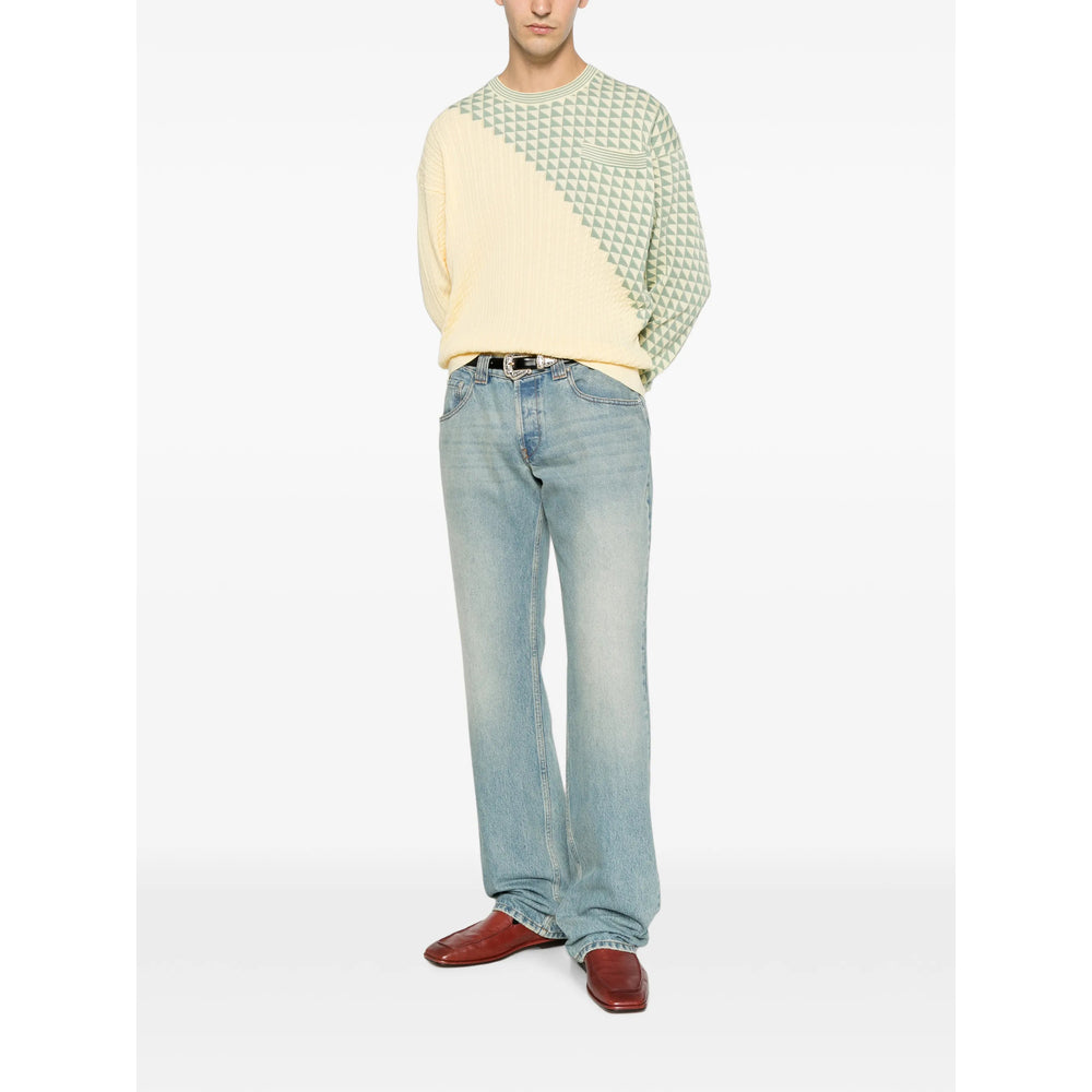 Versace Neutrals Sweaters & Knitwear - Jumpers Men VERSACE