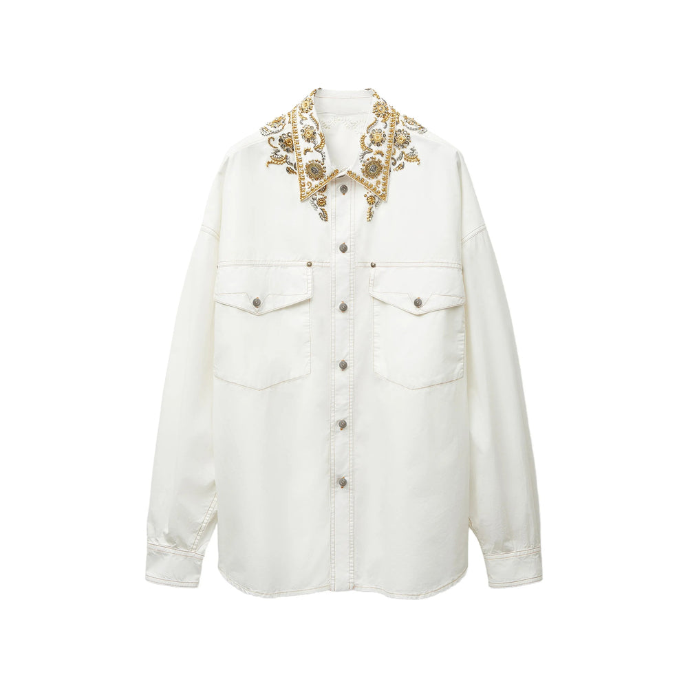 Versace White Shirts Men VERSACE