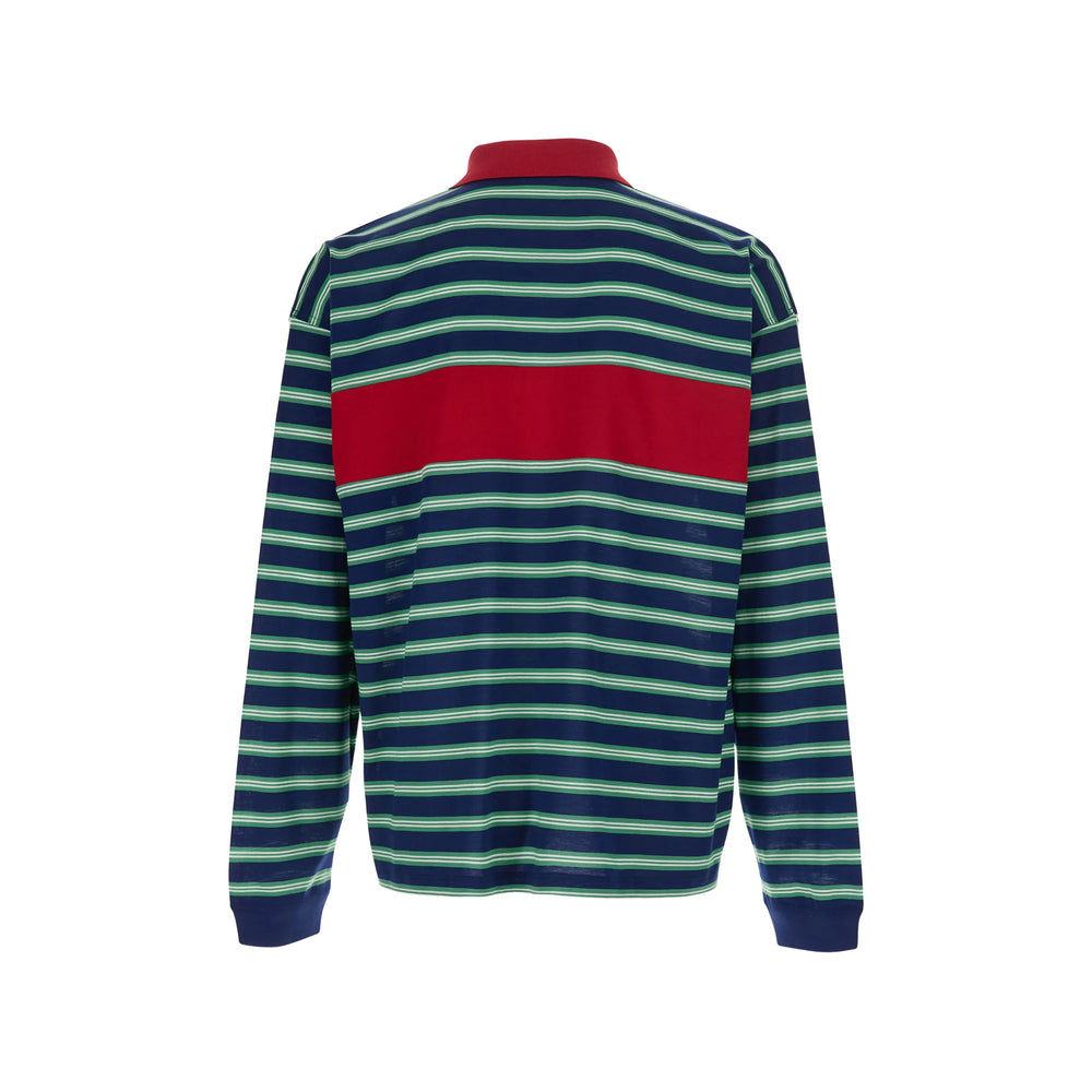 Versace Blue Polo Shirts Men VERSACE