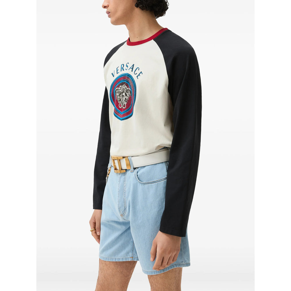 Versace White T-Shirts & Vests - T-Shirts Men VERSACE
