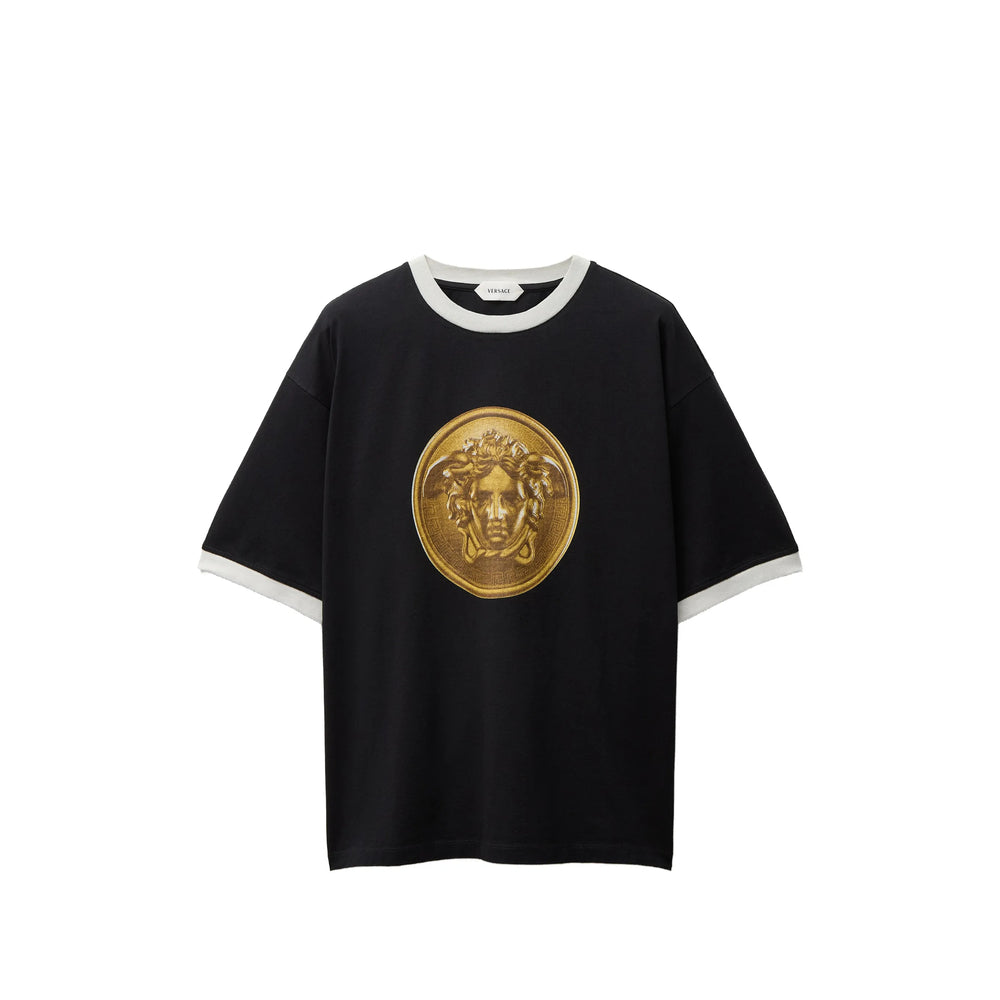 Versace Black T-Shirts & Vests - T-Shirts Men VERSACE