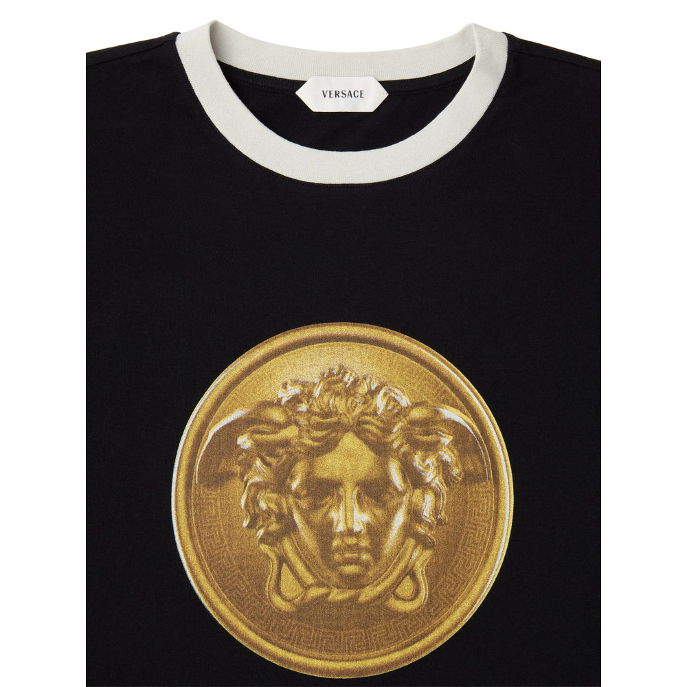 Versace Black T-Shirts & Vests - T-Shirts Men VERSACE