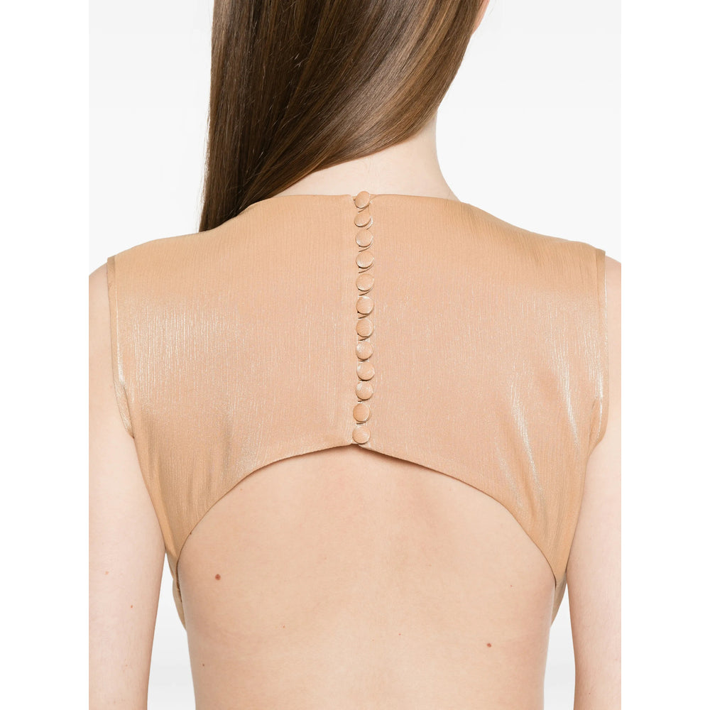 Costarellos Neutrals Dresses - Evening Dresses Women