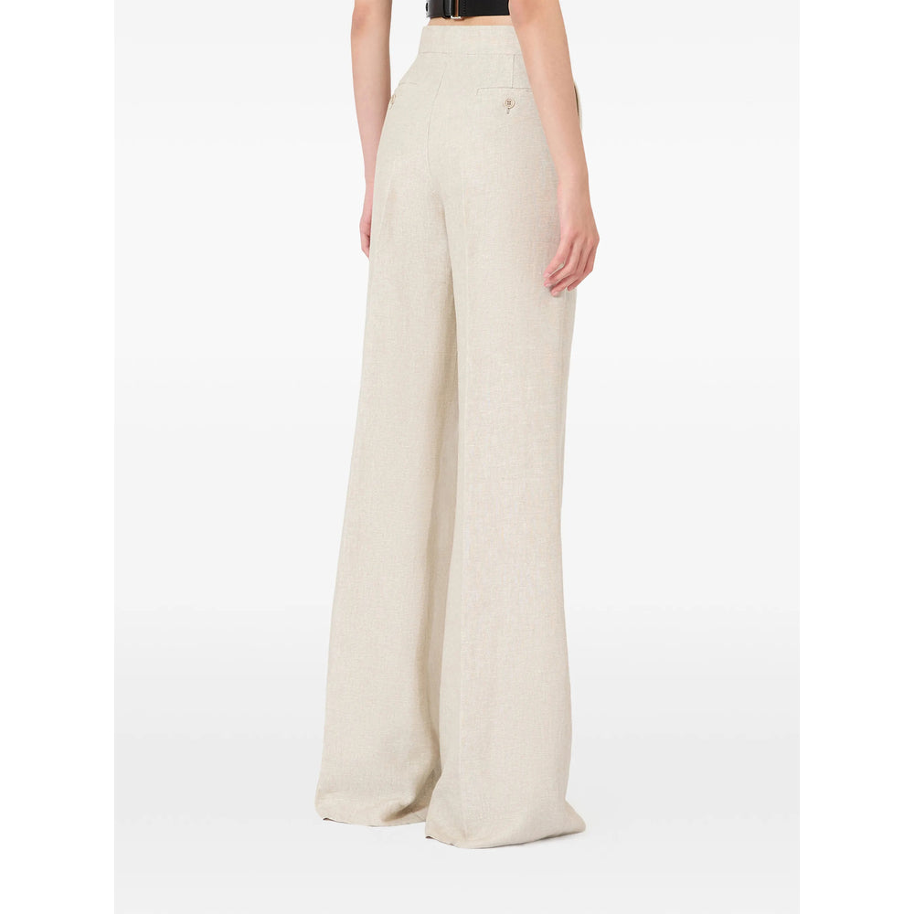 Max Mara Neutrals Trousers - Palazzo Pants Women MAX MARA