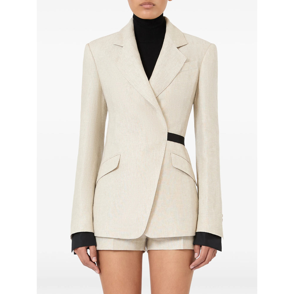 Max Mara Neutrals Jackets - Fitted Jackets Women MAX MARA
