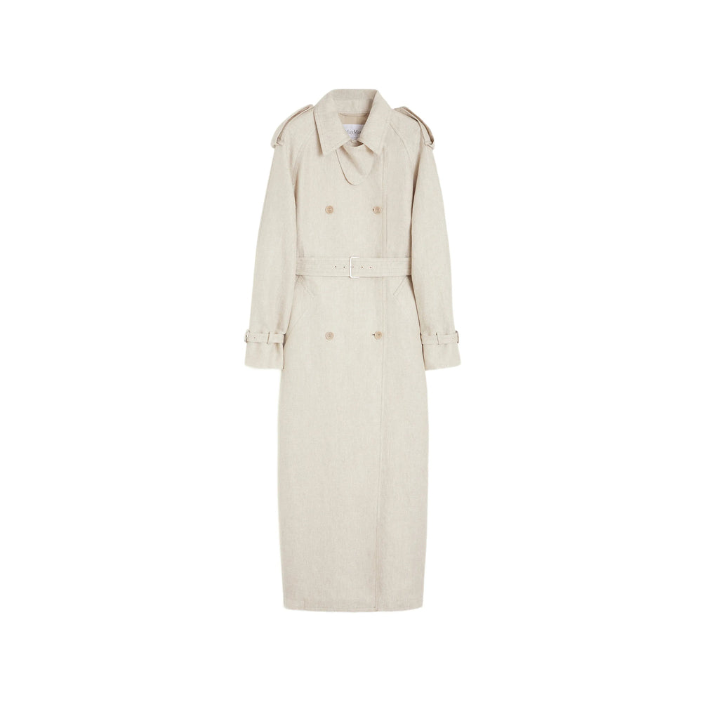 Max Mara Neutrals Coats - Trench & Raincoats Women MAX MARA