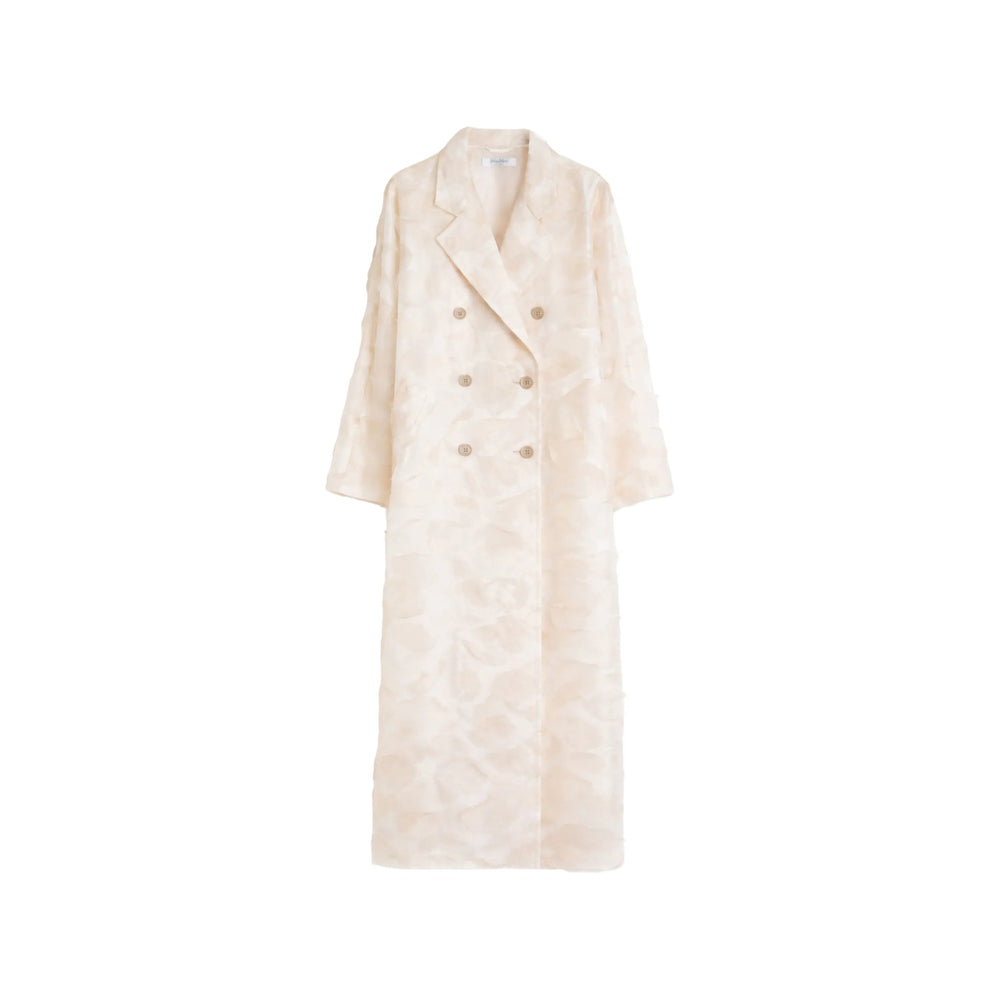 Max Mara Neutrals Coats - Double Breasted & Peacoats Women MAX MARA