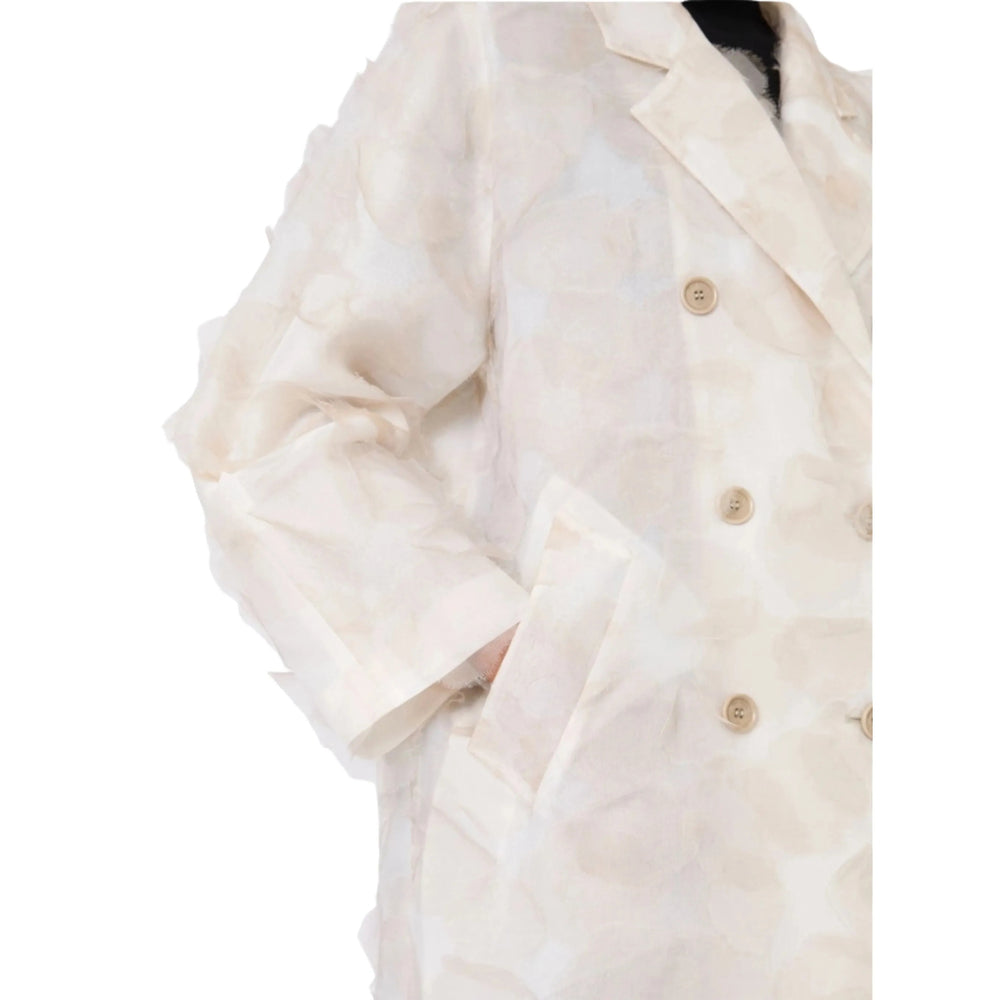 Max Mara Neutrals Coats - Double Breasted & Peacoats Women MAX MARA