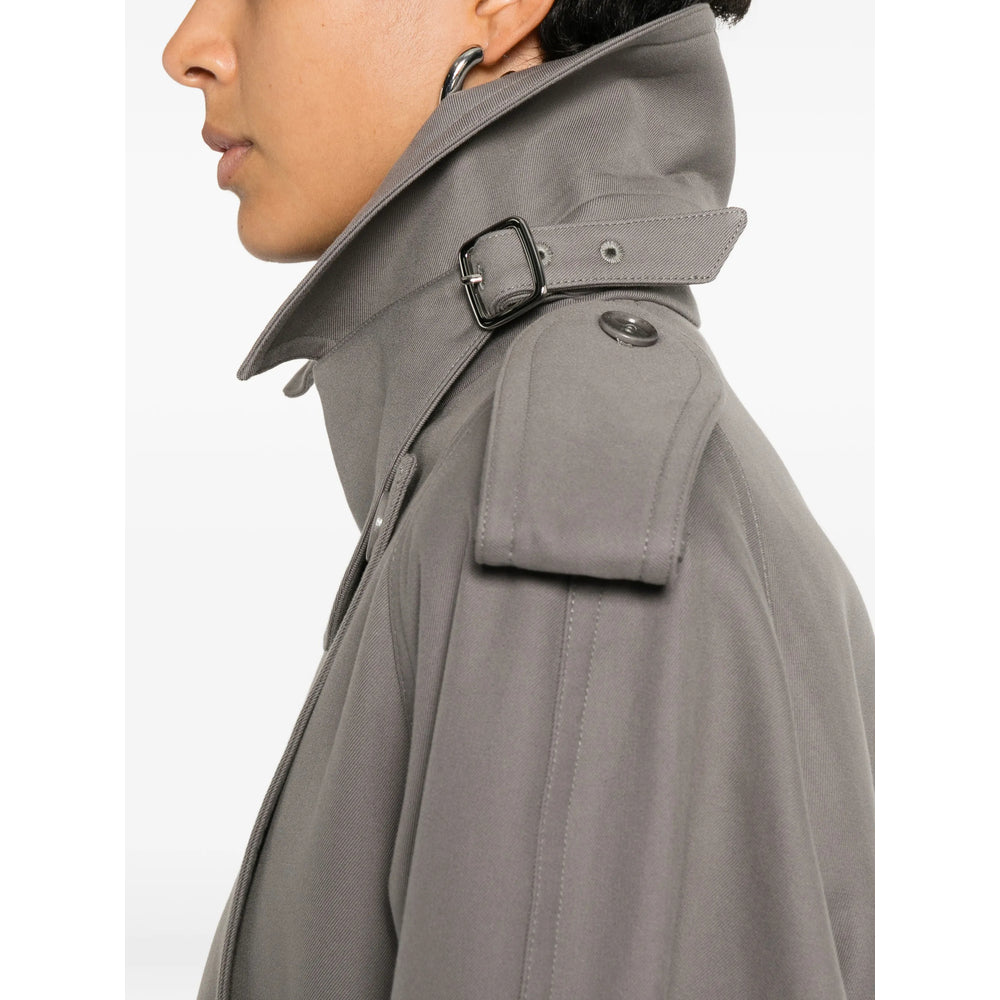 Max Mara Grey Coats - Trench & Raincoats Women MAX MARA