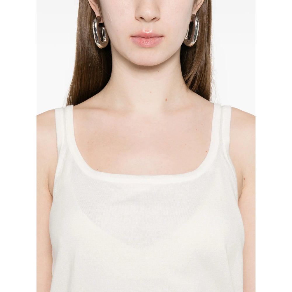 Max Mara Neutrals Tops - Vests & Tank Tops Women MAX MARA