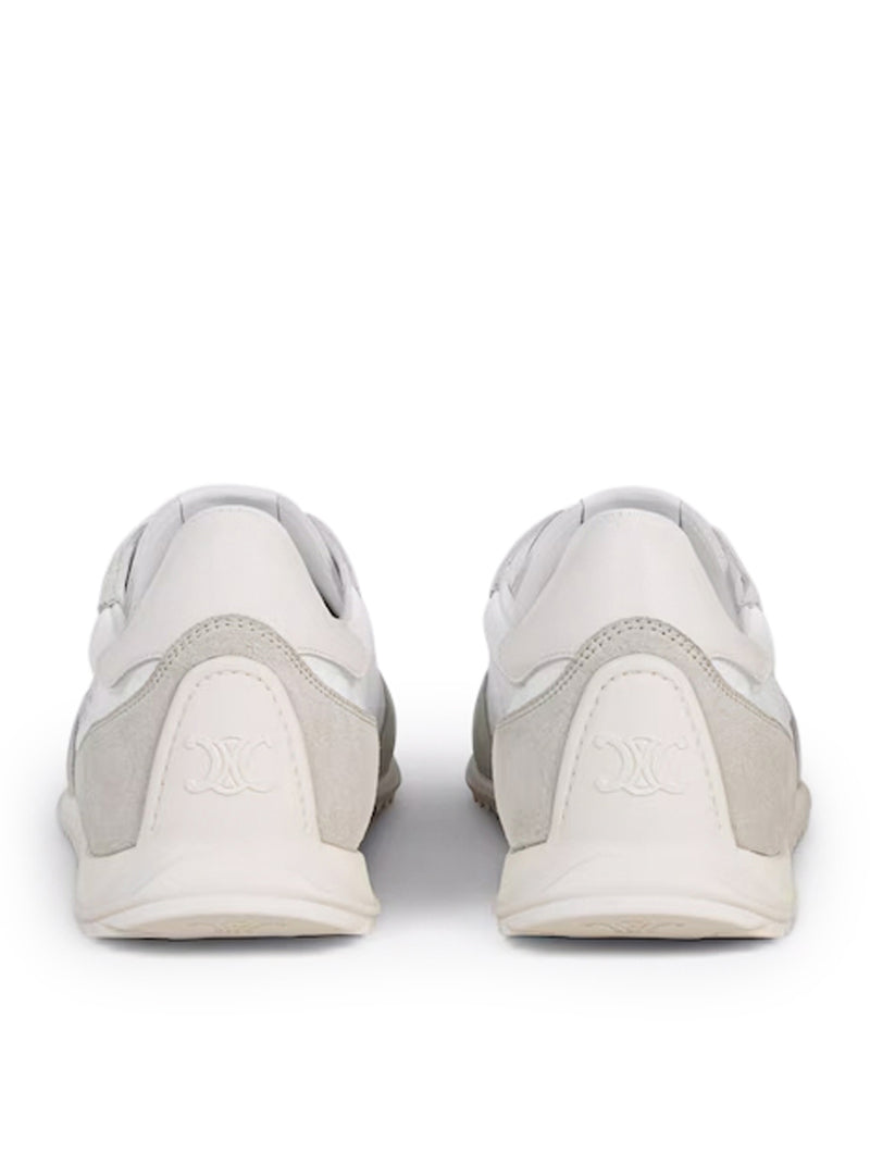 Celine Men Sneaker Bassa Stringata In Pelle Di Vitello Scamosciata CELINE