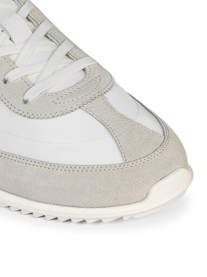 Celine Men Sneaker Bassa Stringata In Pelle Di Vitello Scamosciata CELINE
