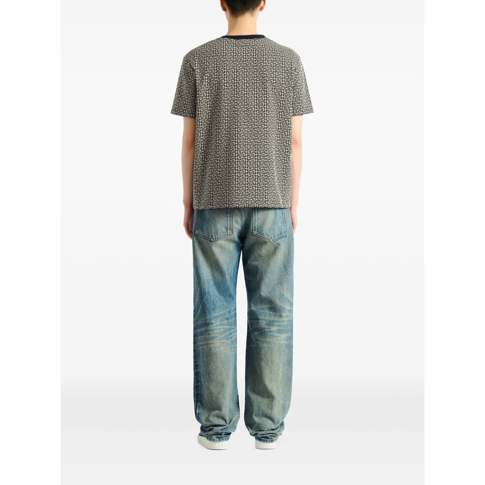 Balmain Black T-Shirts & Vests - T-Shirts Men BALMAIN