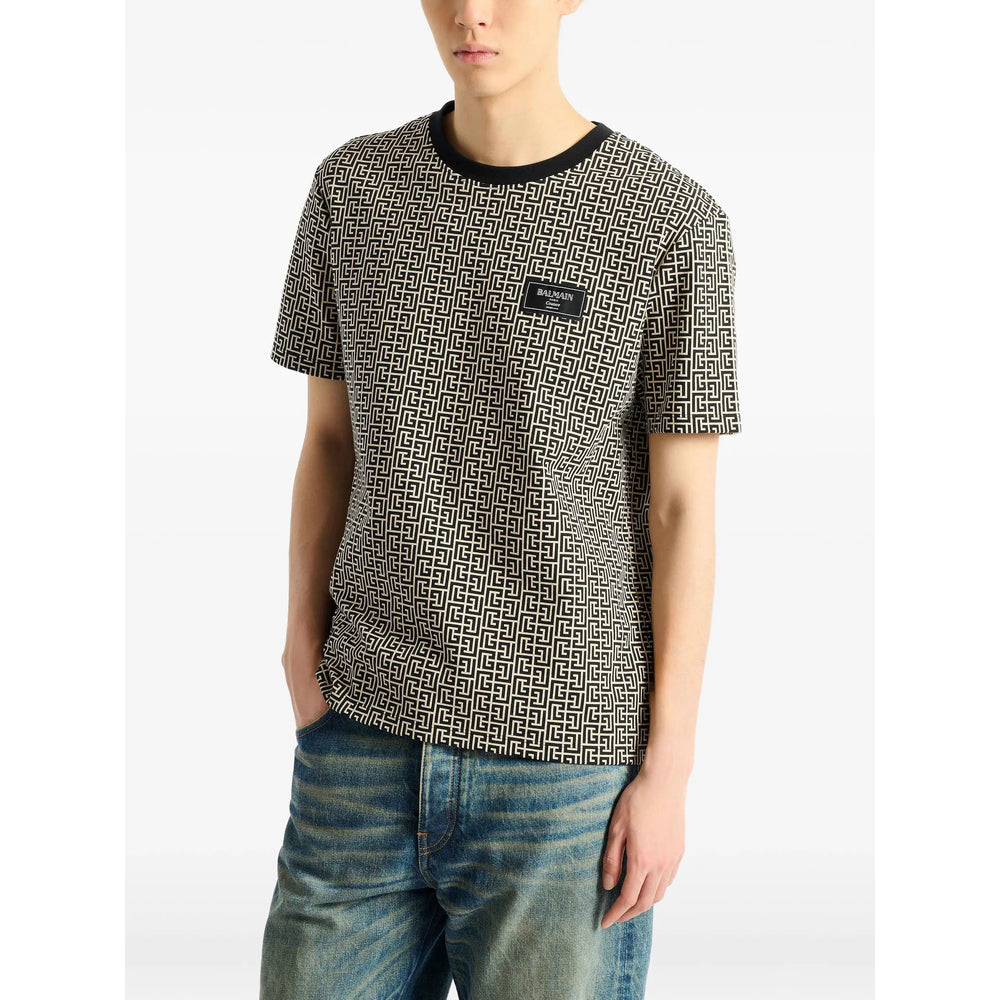 Balmain Black T-Shirts & Vests - T-Shirts Men BALMAIN
