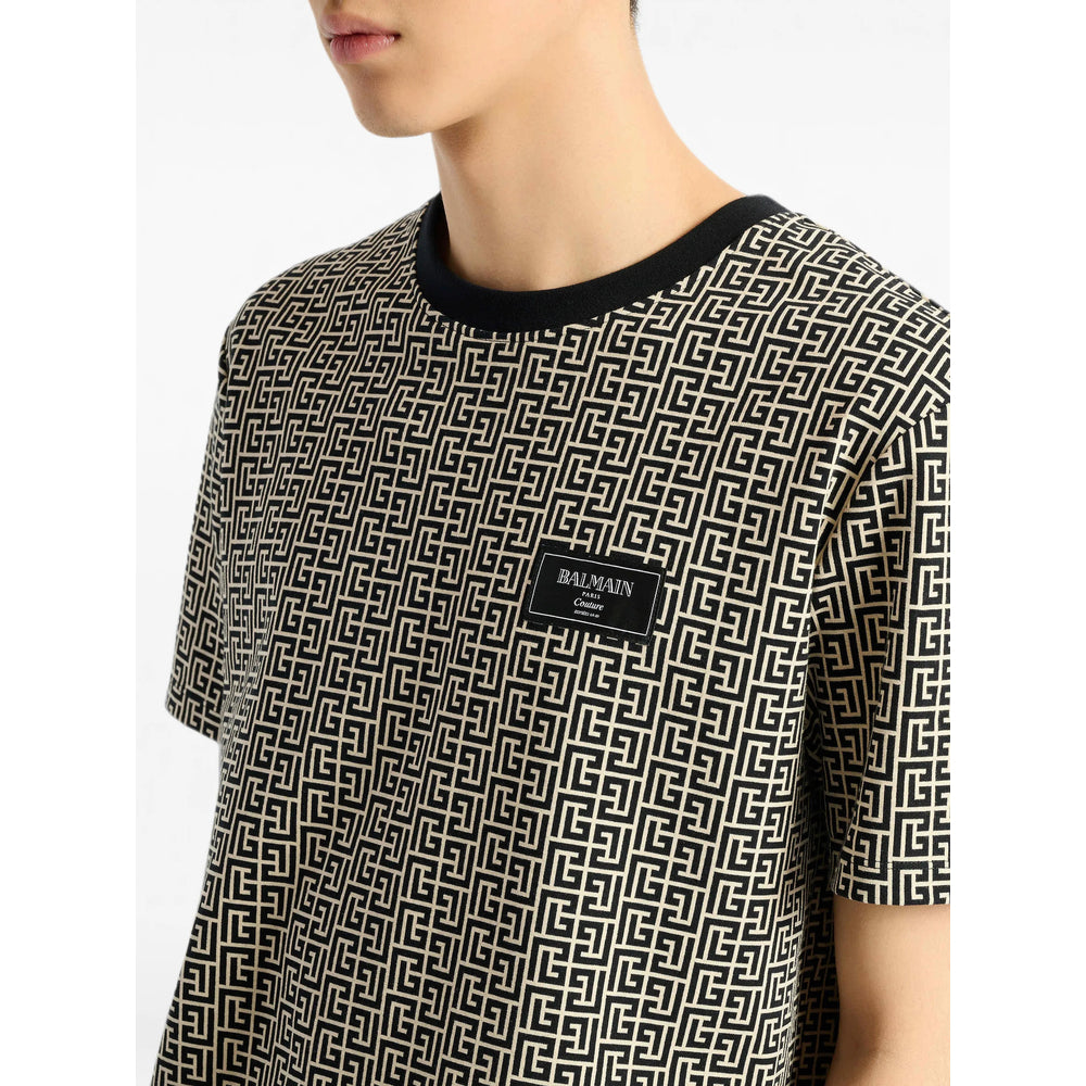 Balmain Black T-Shirts & Vests - T-Shirts Men BALMAIN
