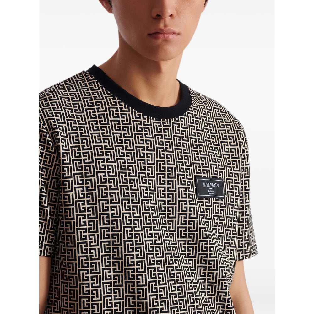Balmain Black T-Shirts & Vests - T-Shirts Men BALMAIN