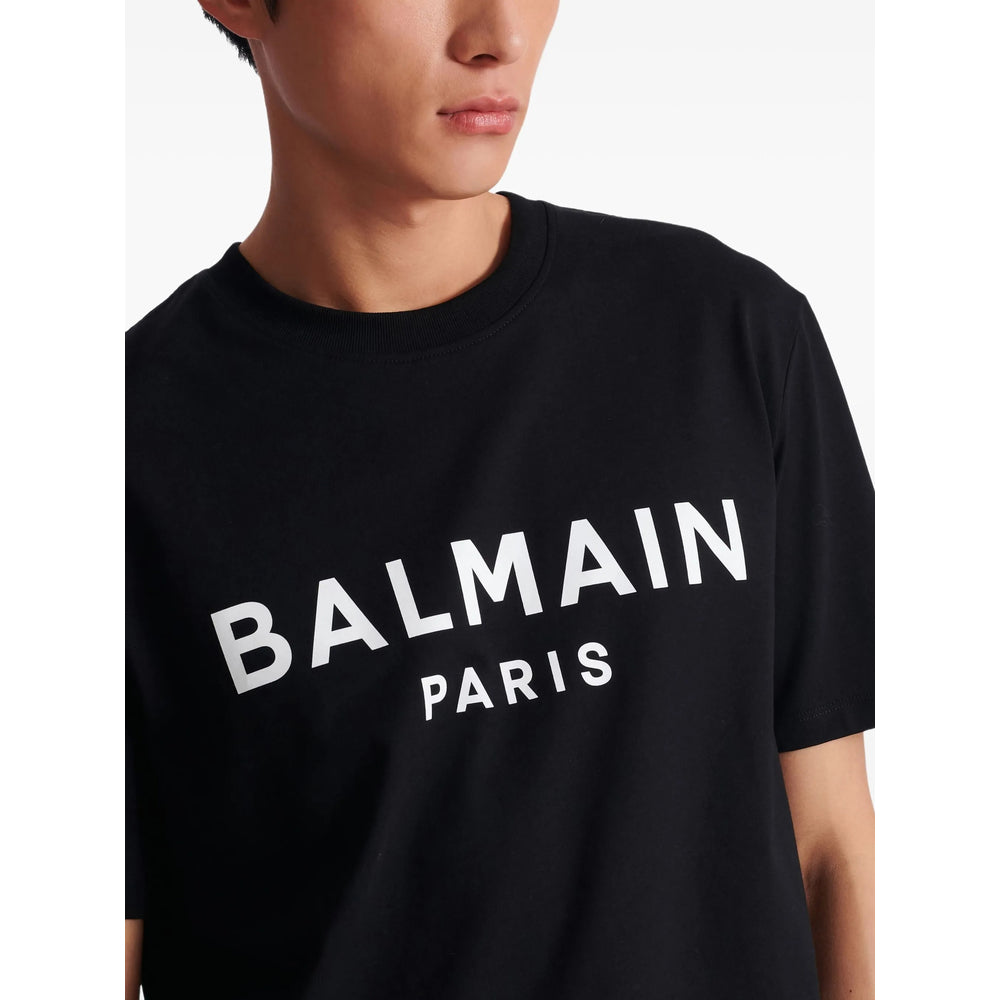 Balmain Black T-Shirts & Vests - T-Shirts Men BALMAIN